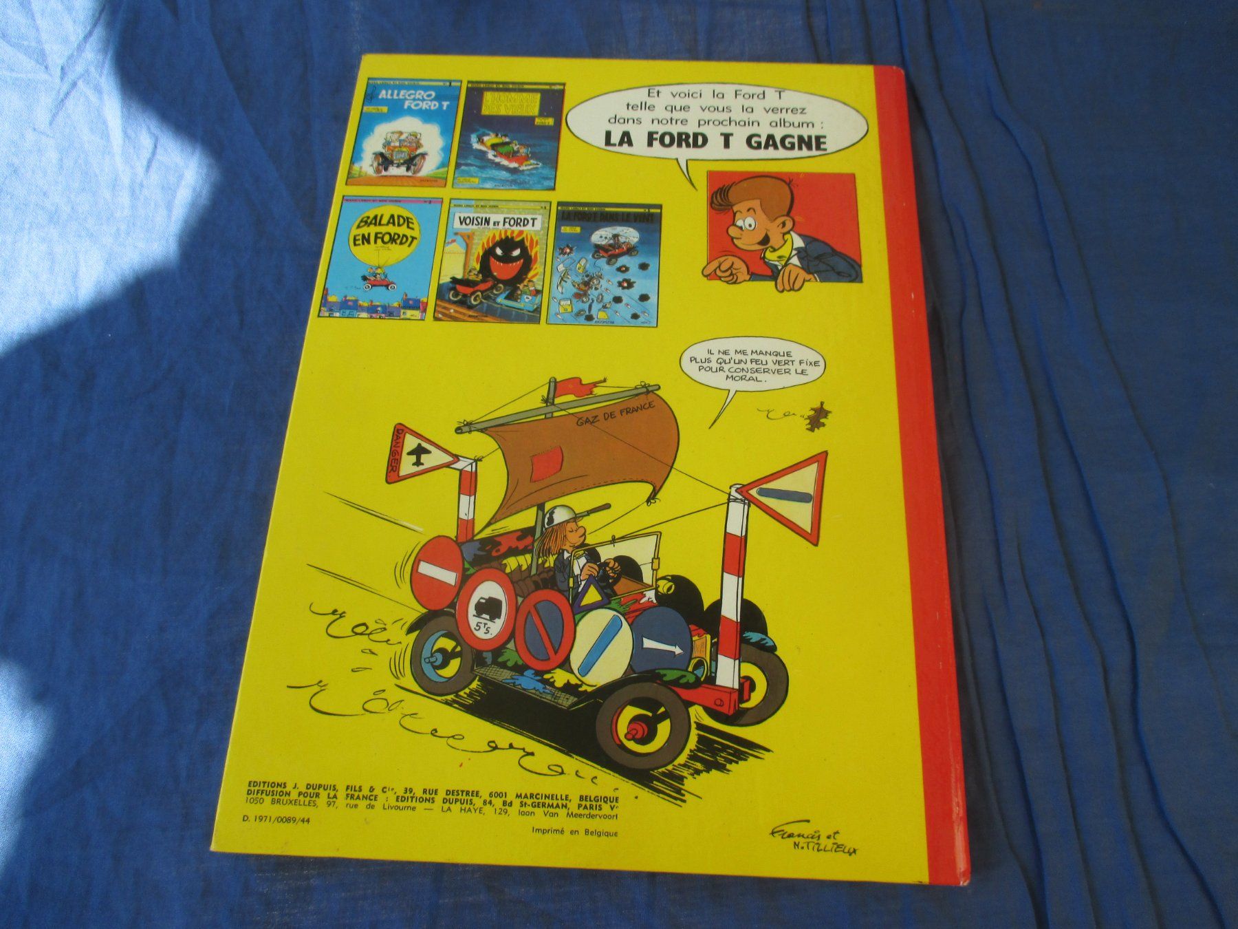 Comics: Marc Lebut 5 La Ford T dans le vent, e.o. – Gebraucht aus Colombier NE von Nevenma 1