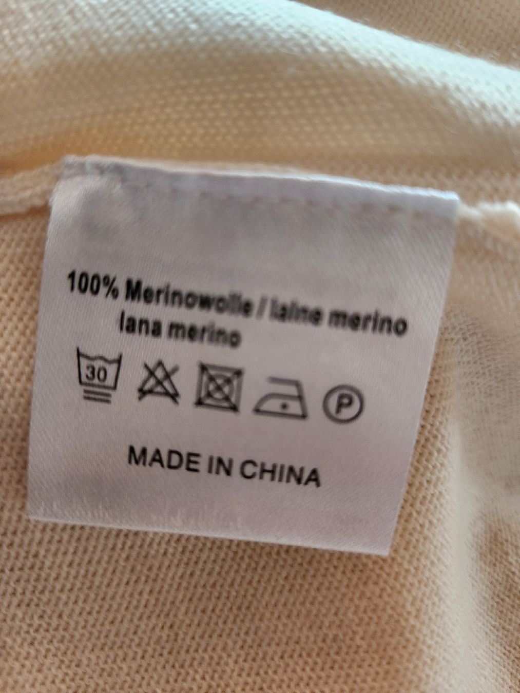 Maglioni & Felpe: Pull Merinos crème Taille M bon état – Usato da Niedergösgen venduto da Eva2410 6