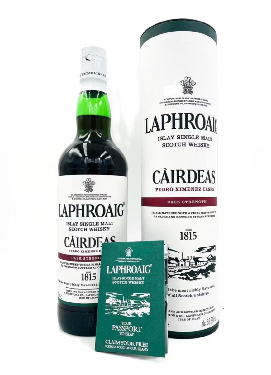 Laphroaig Bevande alcoliche: Laphroaig Cairdeas 2021, Pedro Ximénez Finish – Nuovo e nell'imballaggio originale da Wiesendangen venduto da whiskyandwine