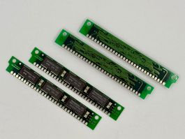 4× 1MB 30-Pin SIMM RAM – 4MB – FPM Parity – Retro PC