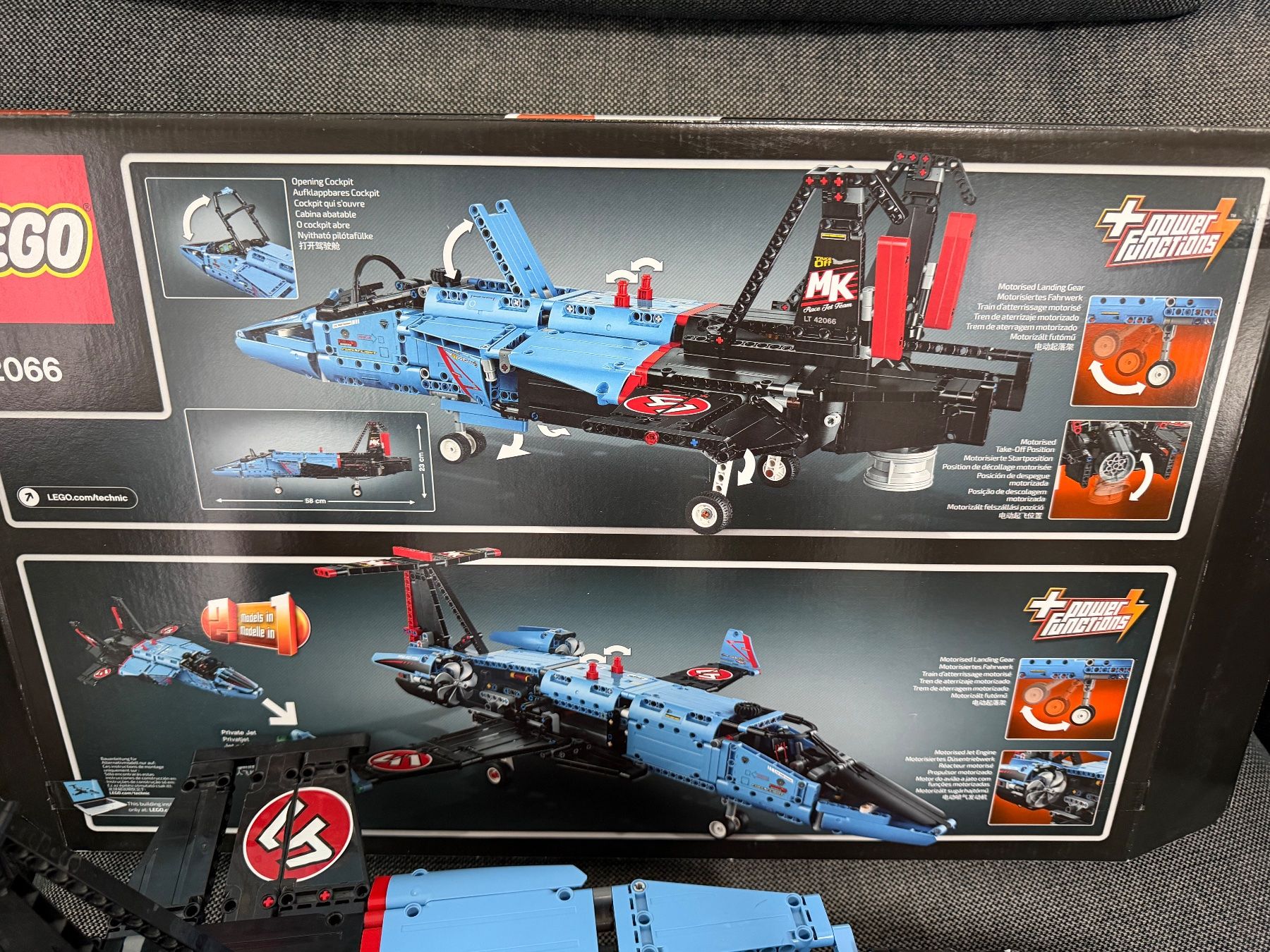 Lego Baukästen: LEGO Technic 42066 Jet mit Anleitung & OVP – Gebraucht aus Riehen von Nyenhuis 1