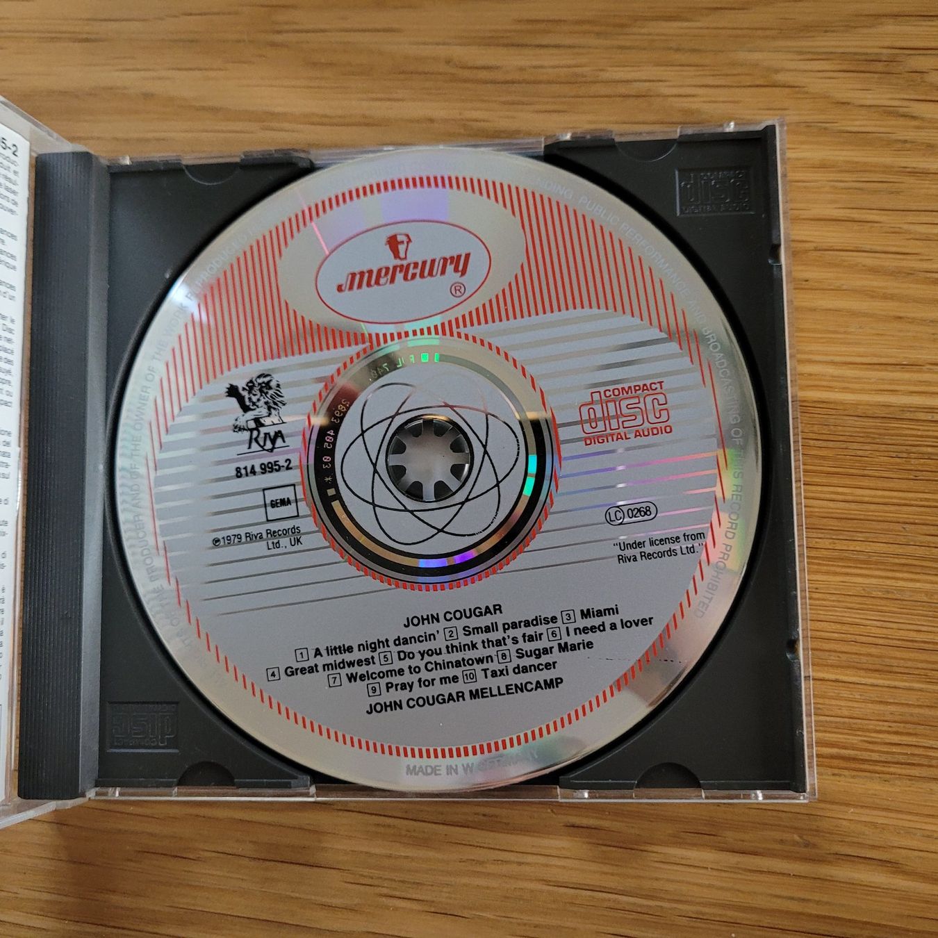 CDs: CD John Cougar Mercury – Gebraucht aus Biel/Bienne von Destockweb 1