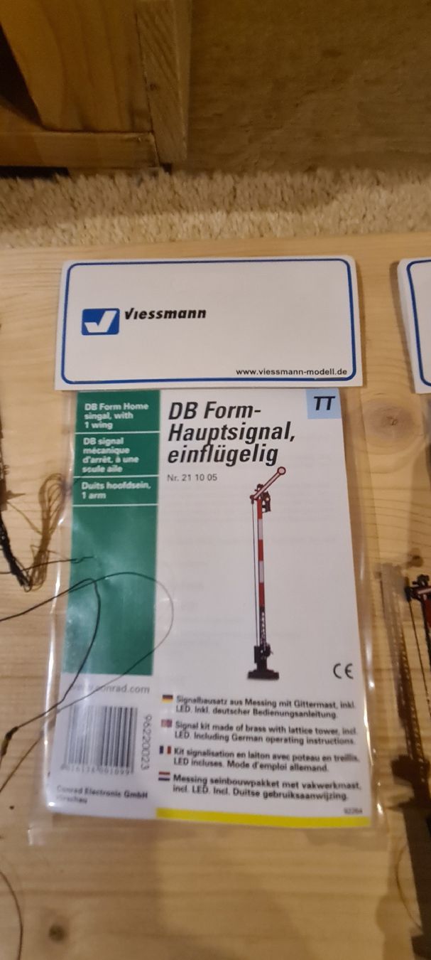 Viessmann Modellini di ferrovie: Diverse Form und Lichtsignale Spur TT – Usato da Conters venduto da dave_freak 4