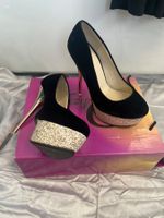 Elegante Plateau Pumps Pole Dance Gr 36 Neu