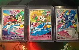 Pokémon Litten Rowlet Popplio - First Partner Set Alola