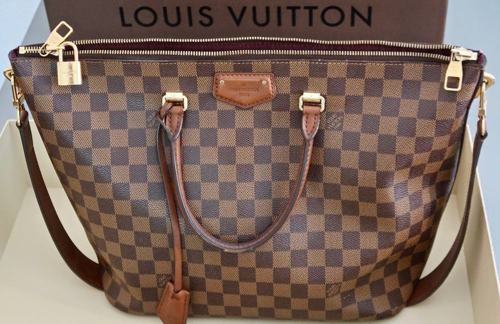 N63169 Louis Vuitton Belmont Damier Ebene Bag