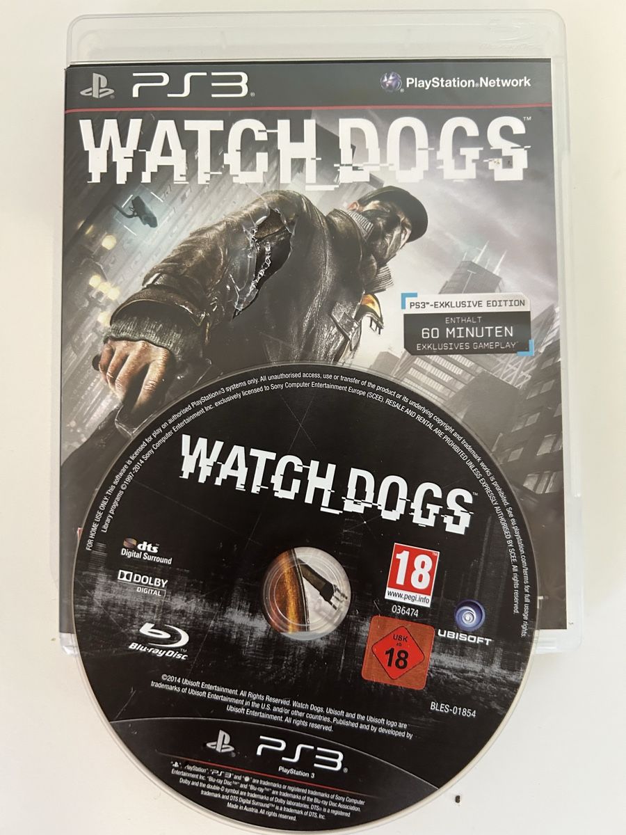 Jeux: Watch Dogs PS3 – D'occasion à Luterbach par lev_gbq9