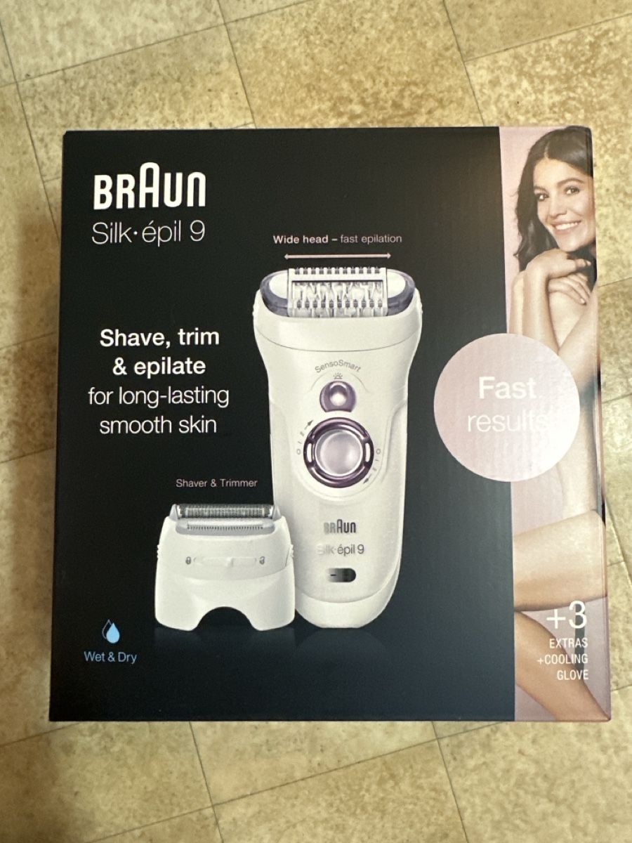 Braun Epilatori: Silk epil 9 – Nuovo e nell'imballaggio originale da Wohlen b. Bern venduto da chrige84