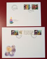 MENSCHENRE. 961 WEIHNACHTEN 962 1998 MILLENIUM S78 1999 FDC