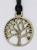 Halskette Lebensbaum Yggdrasil mit Metallanhänger