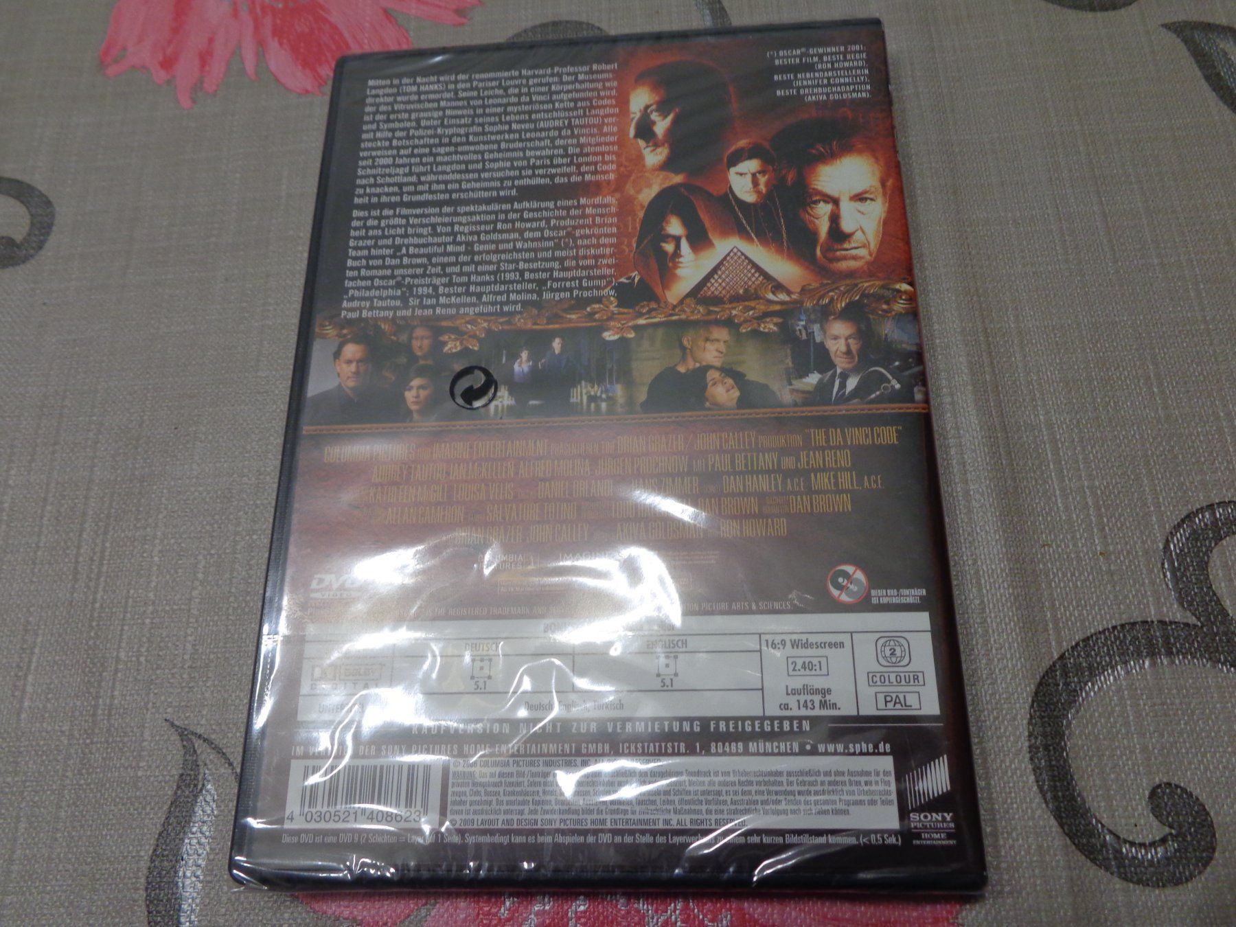 Alle DVDs: The Da Vinci Code Sakrileg DVD Neuware – Neu und originalverpackt aus Olten von Disc-Verkauf 1