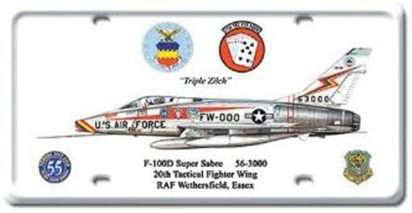 Insegne: License Plate Nr. Schild-F-100 D SUPER S – Nuovo e nell'imballaggio originale da Rupperswil venduto da big-one-sale