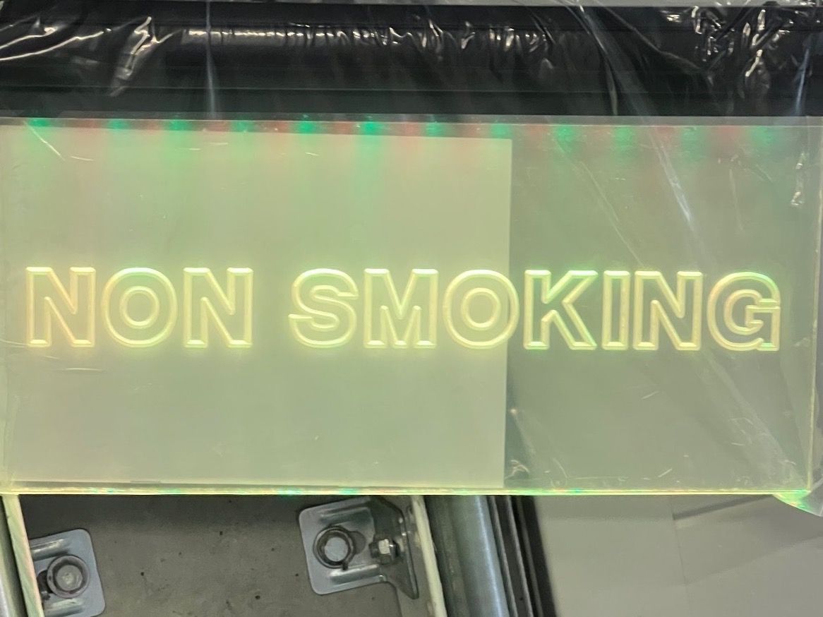 Componenti elettronici: Schild, NON SMOKING – Nuovo e nell'imballaggio originale da Biel/Bienne venduto da HB13 5