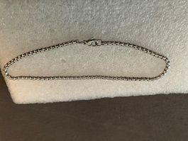 Elegantes 3mm Edelstahlarmband, allergikerfreundlich, 25cm