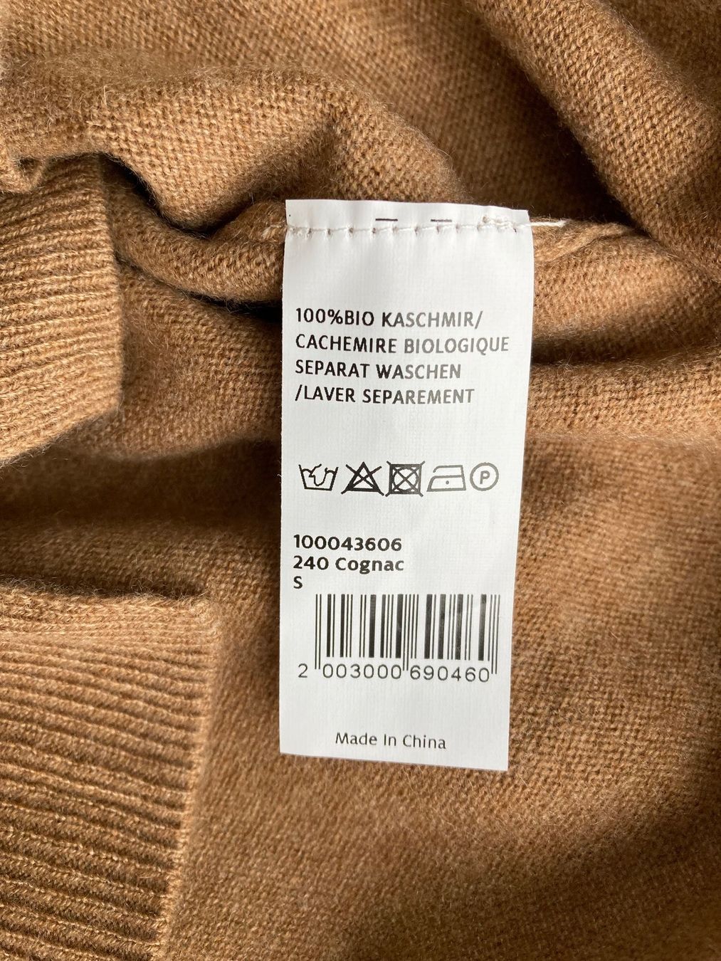 Maglioni & Felpe: Rollkragenpullover aus Bio Kaschmir, Gr. S, Cognac, neu! – Usato da Zürich venduto da elegantissima2 5
