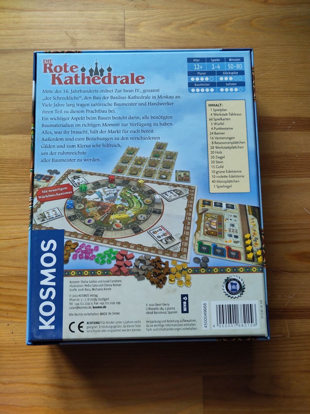 Kosmos Giochi: Die Rote Kathedrale – Usato da Aarau venduto da jopo123 1