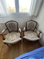 Paire de fauteuils style Louis XV bois occasion