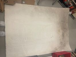 Teppich weiss  120x170 cm