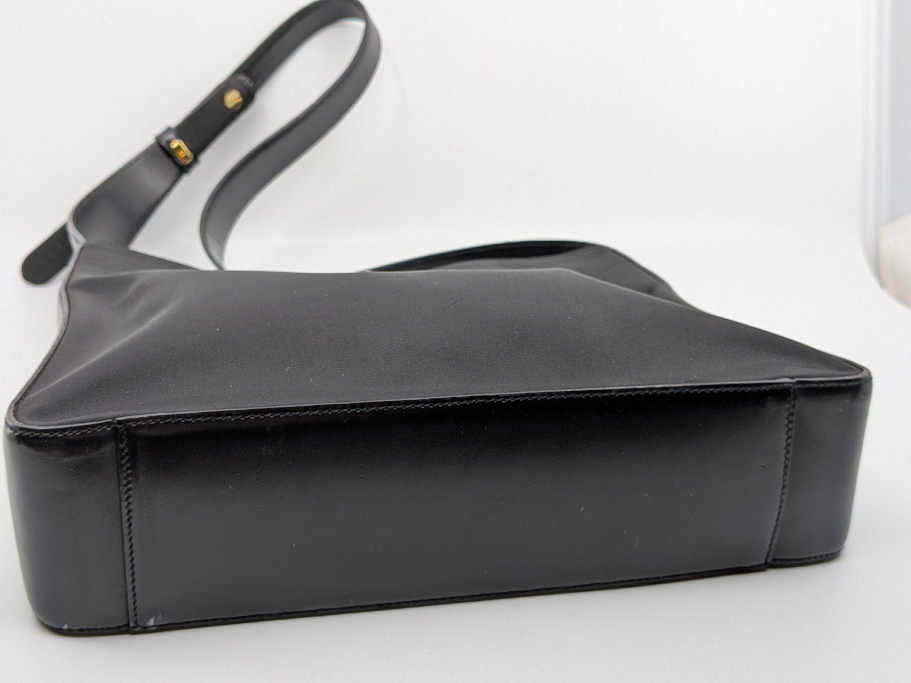 Aigner Borse da donna: Aigner Tasche Handtasche Abendtasche Leder & Nylon – Usato da Emmen venduto da magelan 3