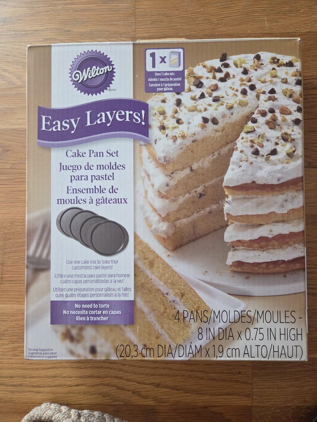Teglie da forno: Wilton Easy Layers Cake Pan Set🍰 – Usato da Rafz venduto da leoncupra 1