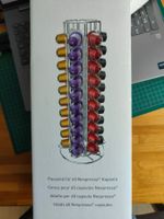 Kapselhalter f. 60 Nespresso Kapseln aus Chromstahl, neu