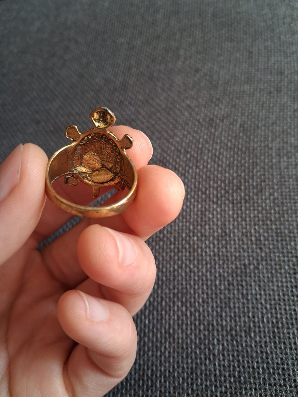 Bagues: Ring Schildkröte goldfarben – Neuf (Voir description) à Wald ZH par e8e 5