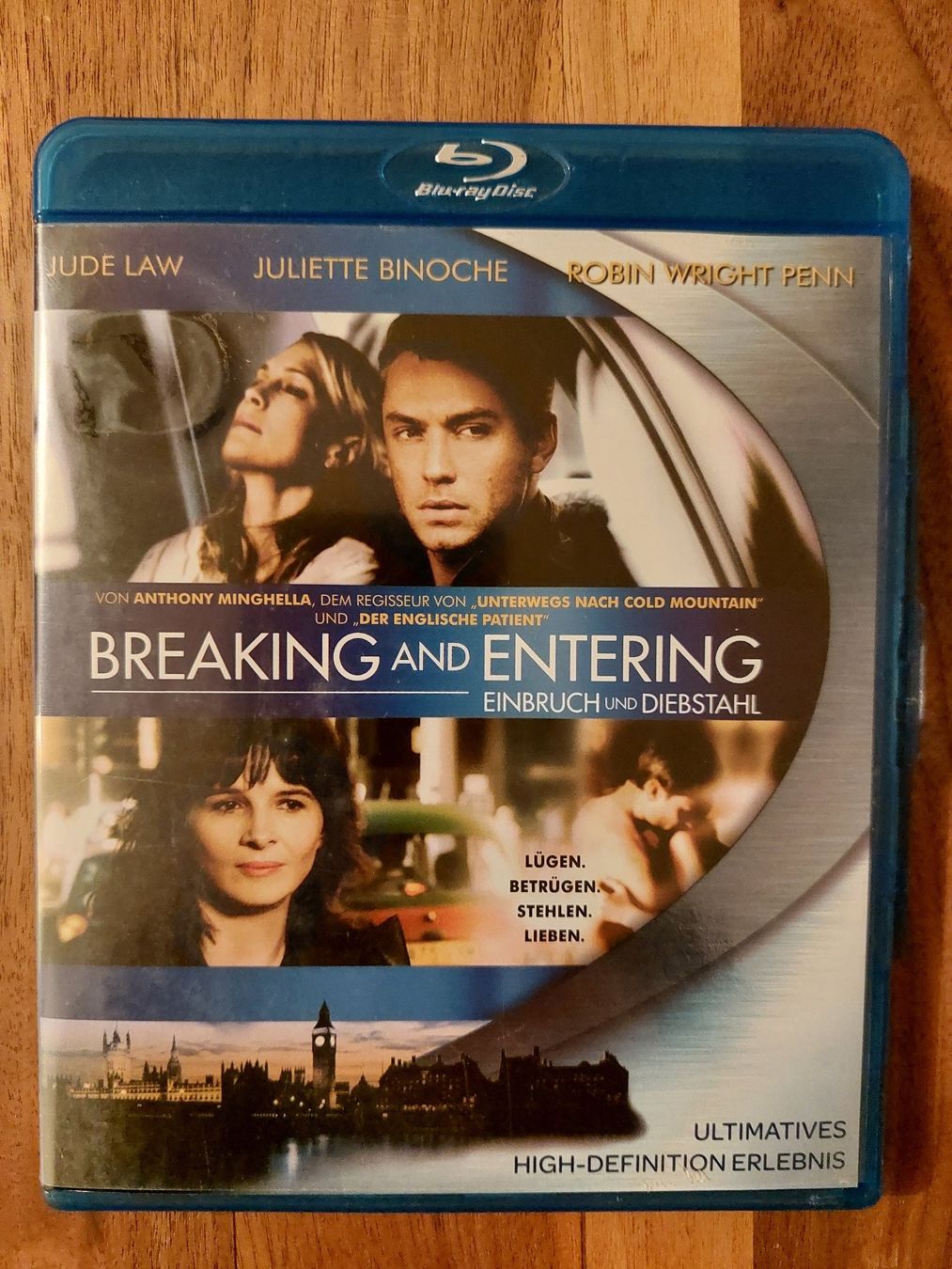 Tutti i DVDs: Blu Ray - Breaking and Entering / Einbruch und Diebstahl – Usato da Rheinfelden venduto da FilmAuktion