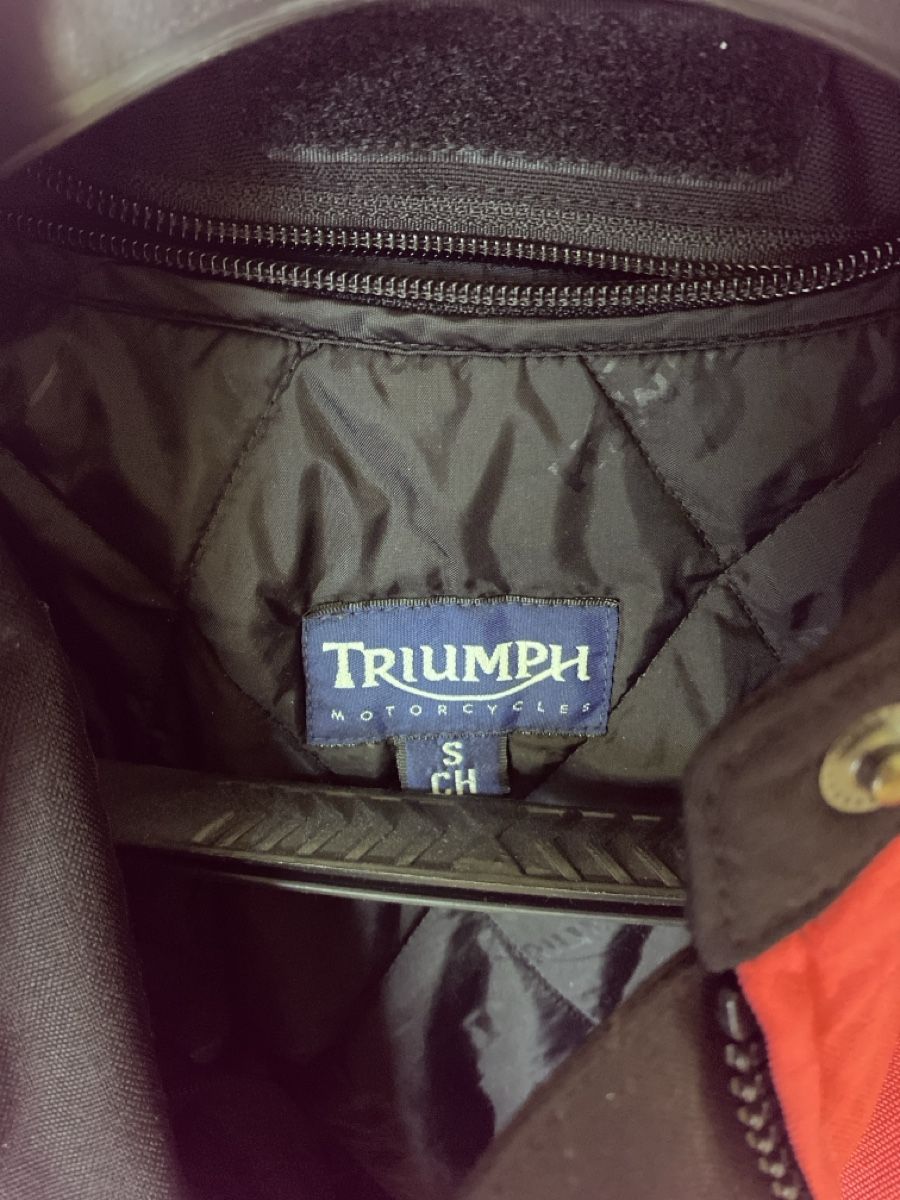 Triumph Giacche: Retro Triumph Motorrad Jacke, Grösse S, – Usato da Biberist venduto da andreanita 4