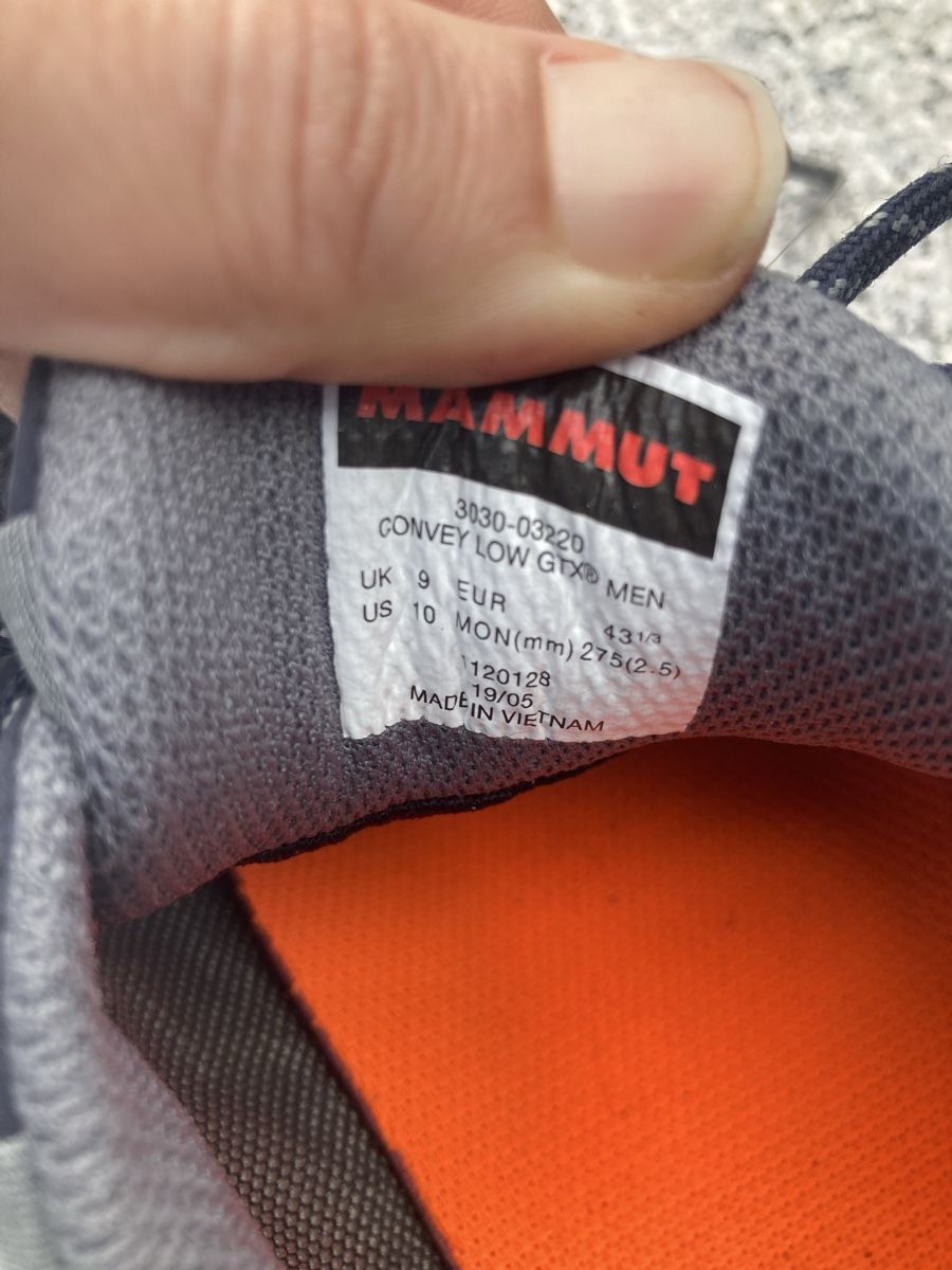 Mammut Scarpe da uomo: Mammut Goretex Schuhe 43 1/3 – Usato da Rorbas venduto da Astrafix 3
