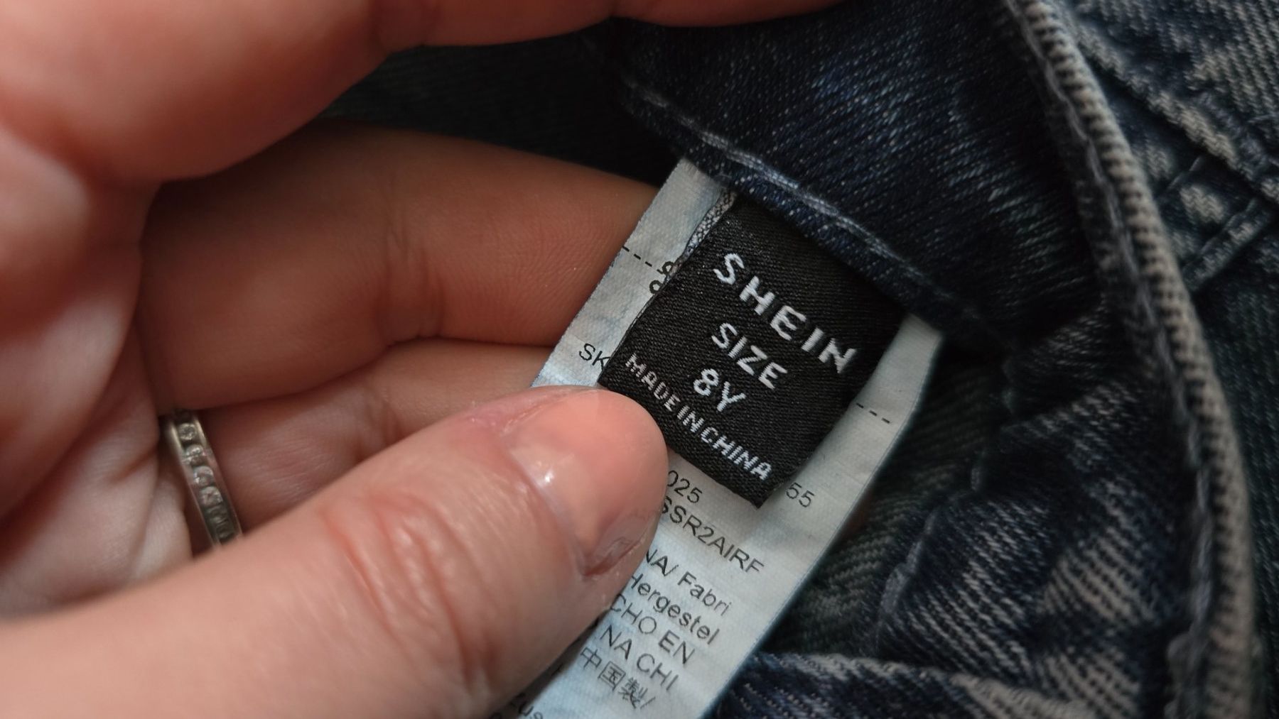 Shein Pantaloni: 🐹​ Mädchen Jeans - 122/128 - Baggy – Nuovo (secondo la descrizione) da Thalwil venduto da VitaMini 2