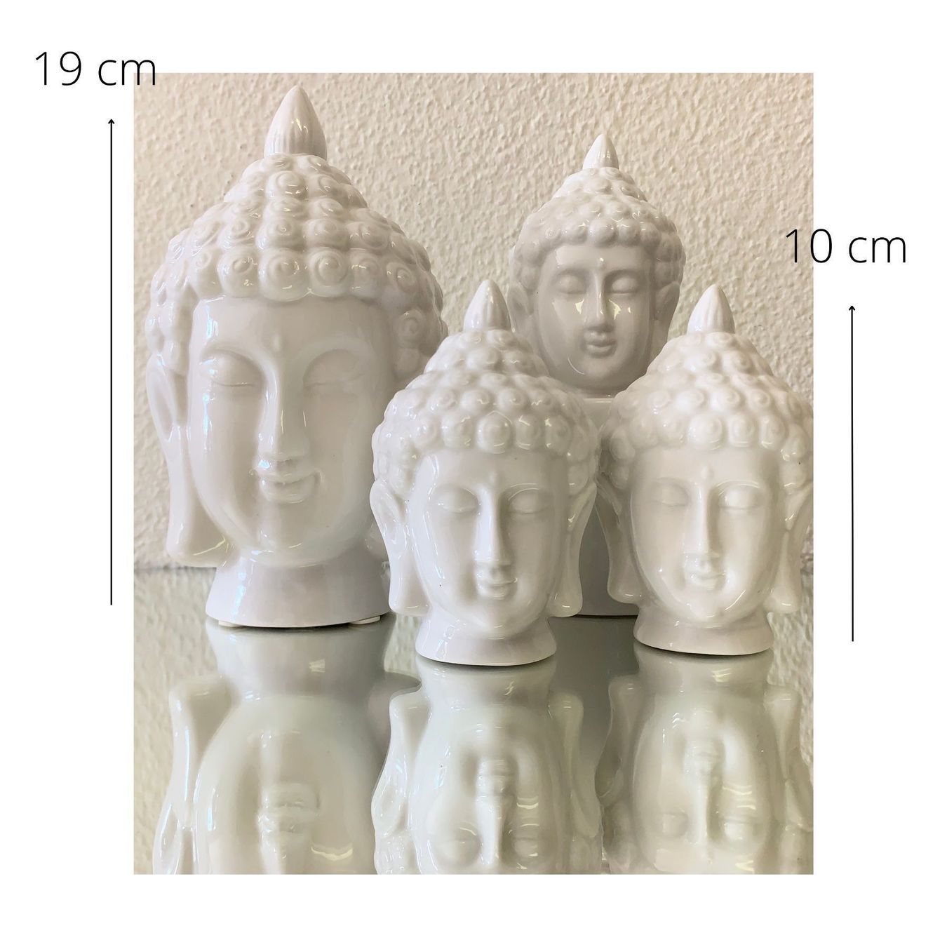 Sculture & Statue: Buddha 4er-Set – Usato da Basel venduto da Budas 1