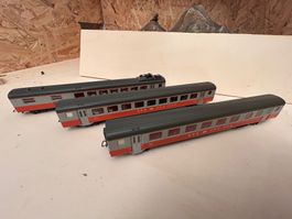 Wagenset Swiss Express 7-teilig H0