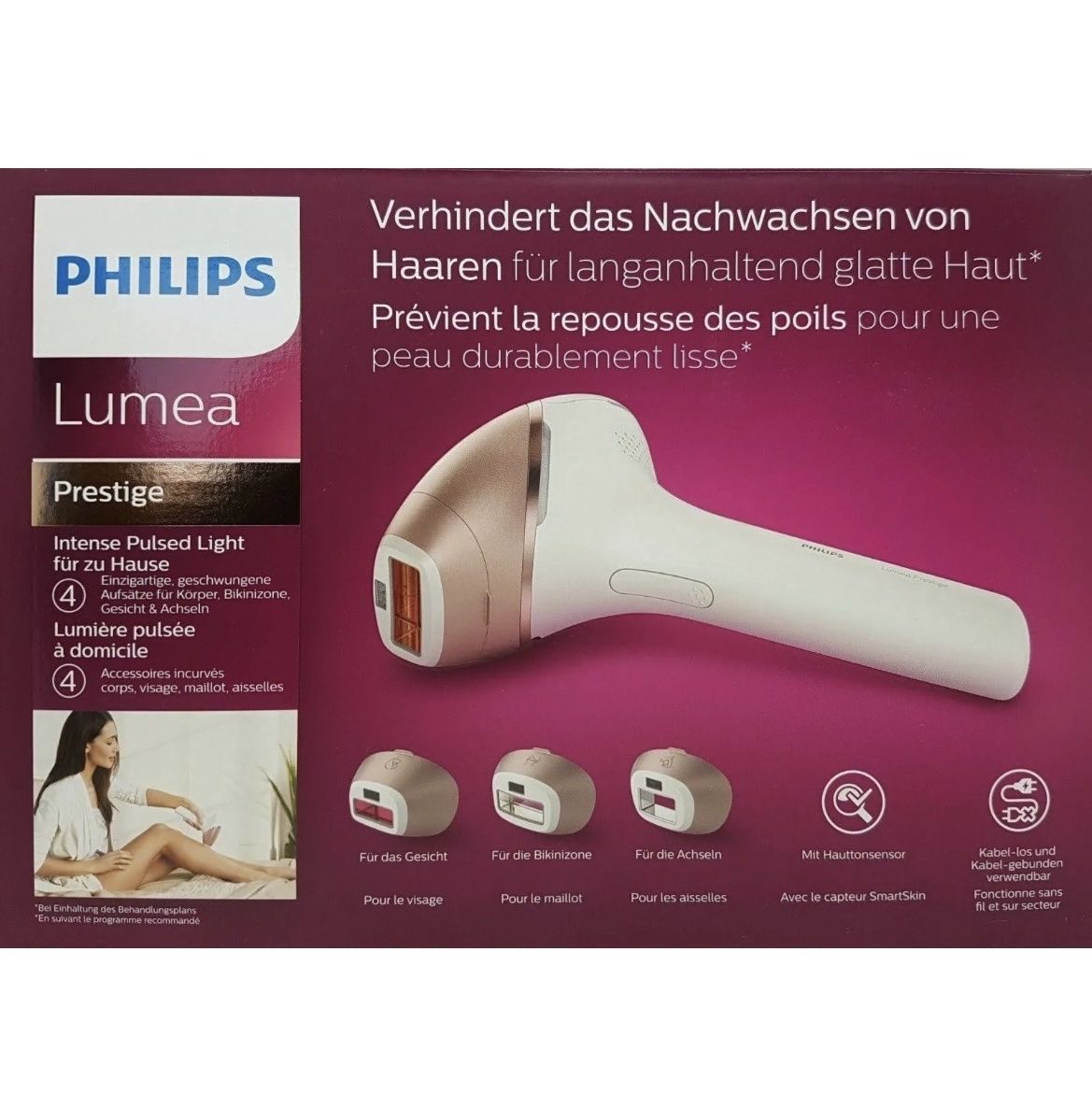 Philips Epilatori: Haarentfernungsgerät philips lumea prestige – Nuovo e nell'imballaggio originale da Ostermundigen venduto da Ania.I 3