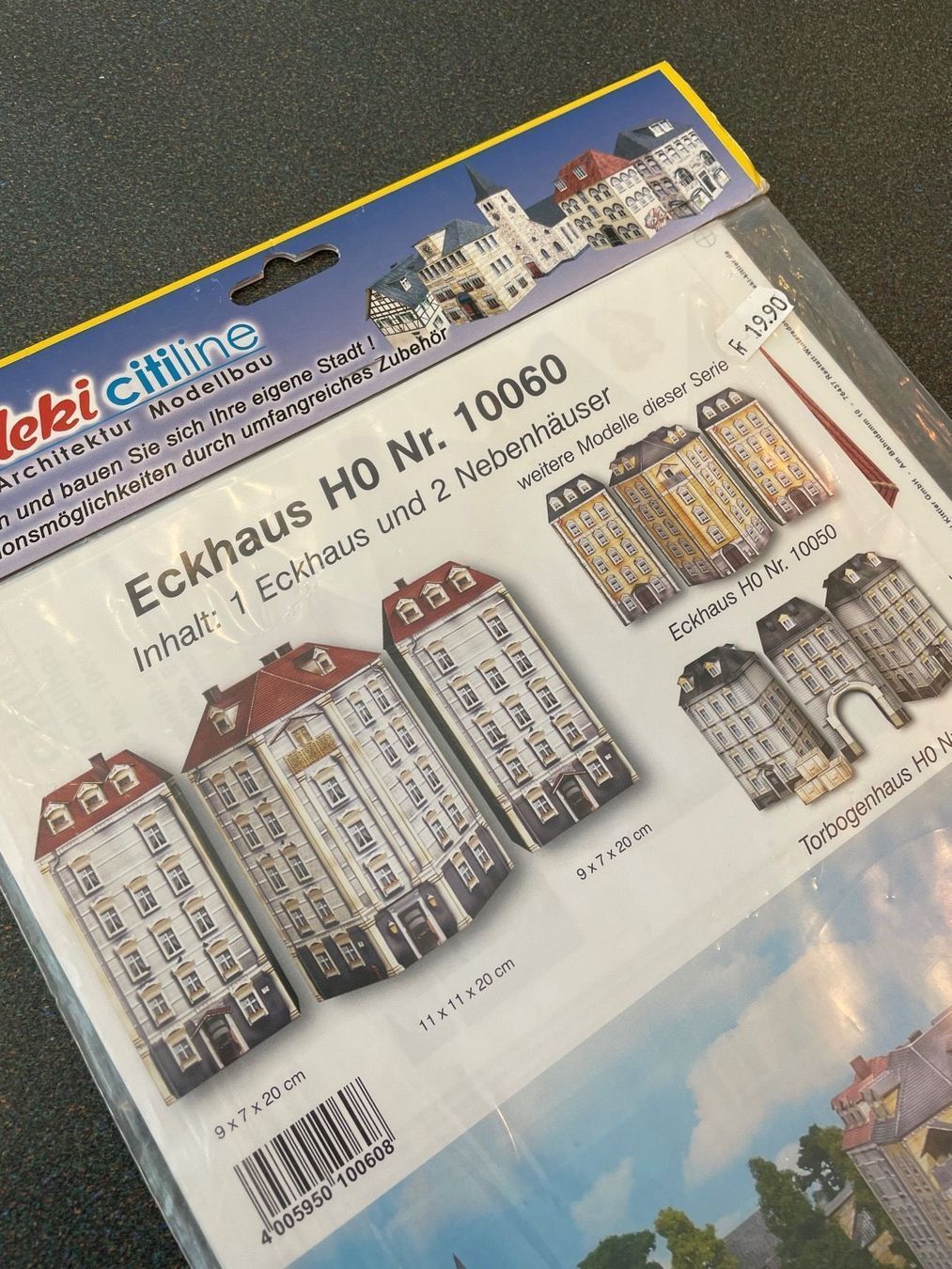 Modelleisenbahnen: Bemo Citiline Eckhaus H0 10060 – Neu und originalverpackt aus Chiasso von Carrara-Modellismo 1