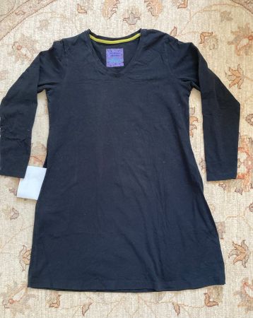 schwarzes Jersey-Kleid Tunika * Gudrun Sjöden * Gr. M