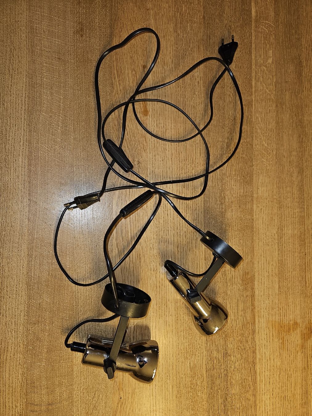 Lampade: 2er Set Chrom Lampen – Usato da Uzwil venduto da Robi007
