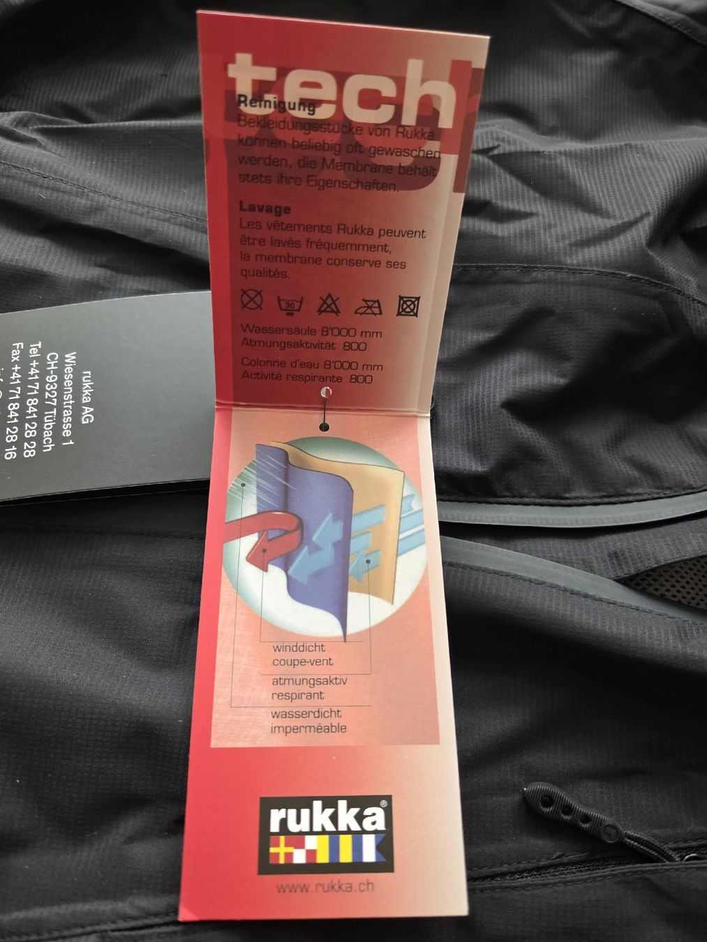 Rukka Jacken: Rukka Wind- und Regenjacke – Neu und originalverpackt aus Aarau von mouse06 3
