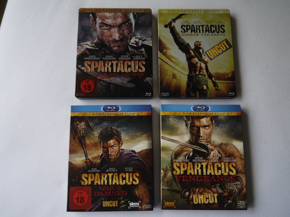 SPARTACUSDie Komplette Serieuncut Kaufen auf Ricardo