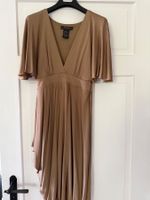 Elegantes Kleid von Max Mara, Gr. M, goldbraun, festlich