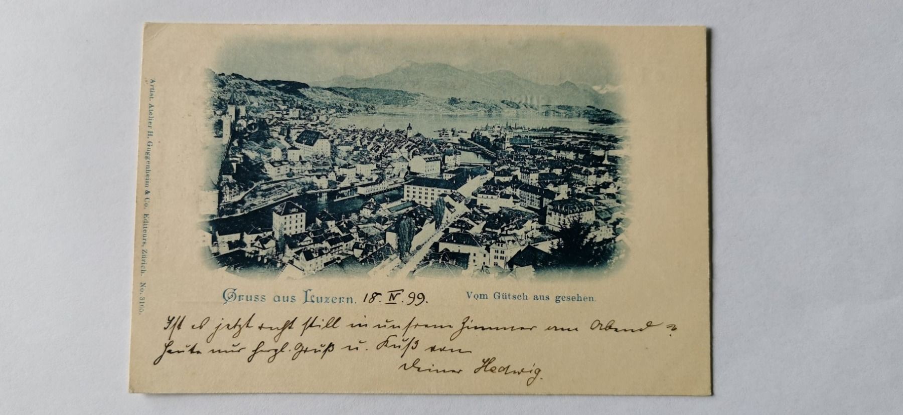 Tutti i francobolli: Carte postale Weltpostverein 1899 – Usato da Aadorf venduto da Chnorli-Furz 1