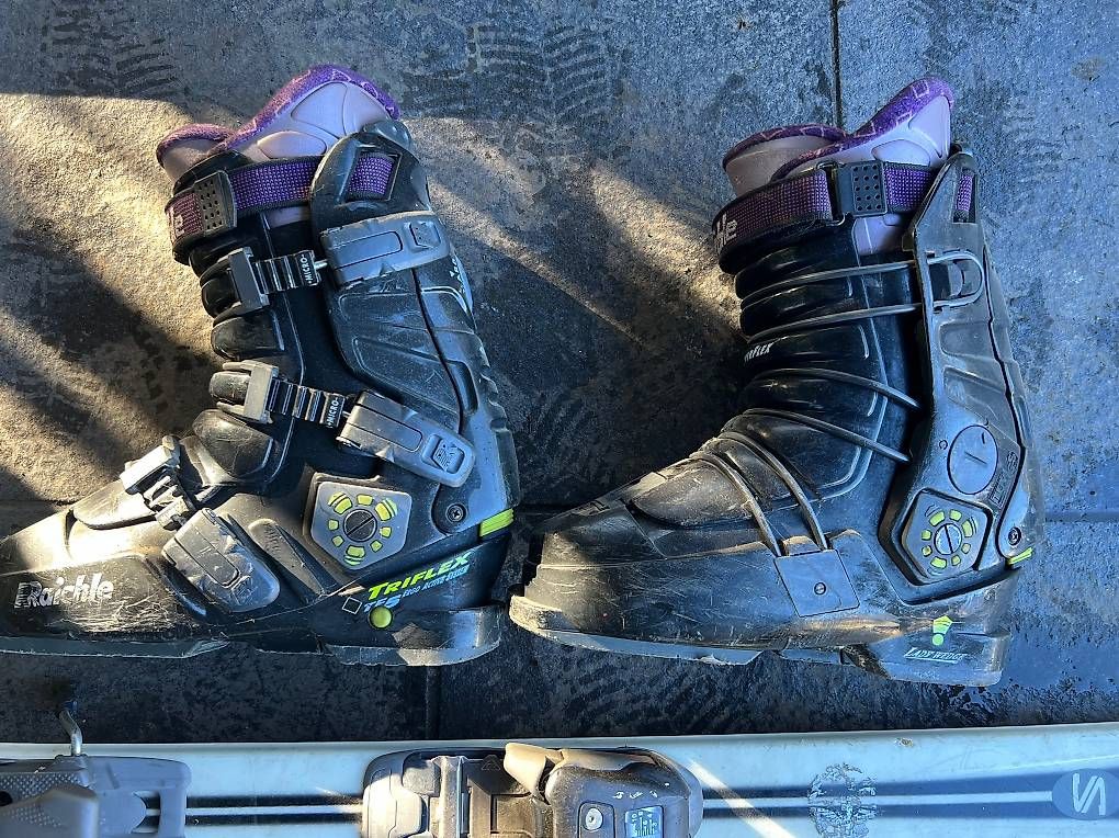 Sci: Ski Salomon 162 avec chaussures  – Usato da Grand-Lancy venduto da Limane 1