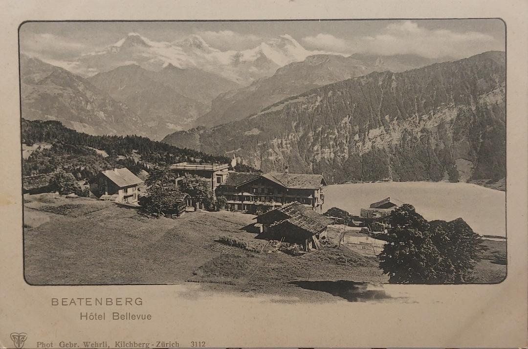 Cartoline postali: St. BEATENBERG - Hôtel Bellevue – Usato da Delémont venduto da Domdom1