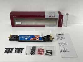 Bemo 2289 117 RhB Sb-y 7727 Containertragwagen Frisco