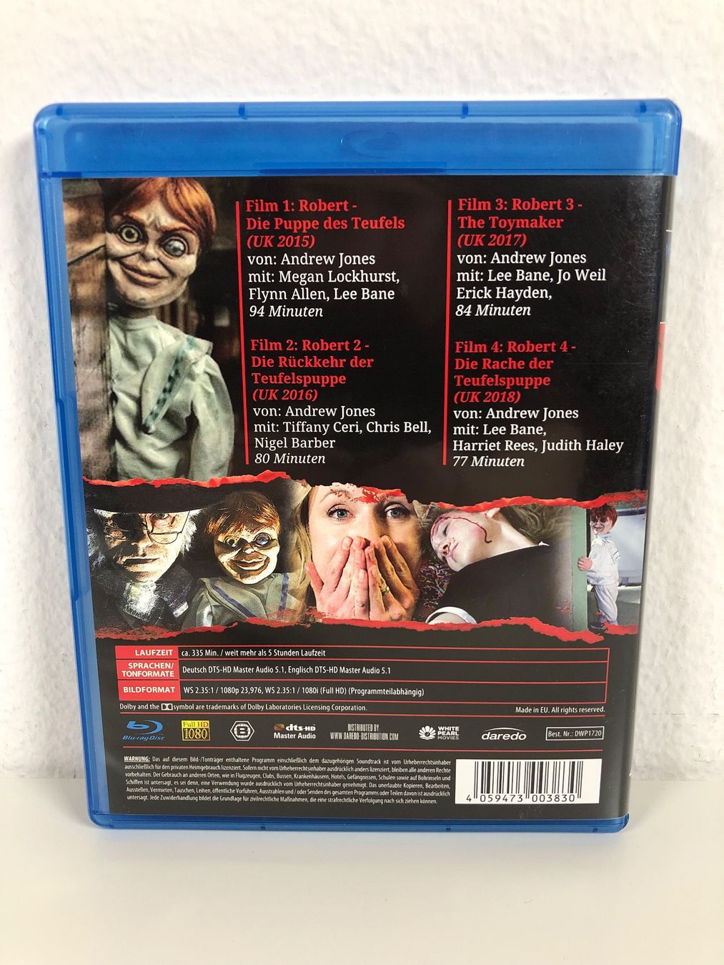 Alle DVDs: Robert The Doll - Teil 1 - 4 (Bluray) – Gebraucht aus Bern von McFlurry_08 1