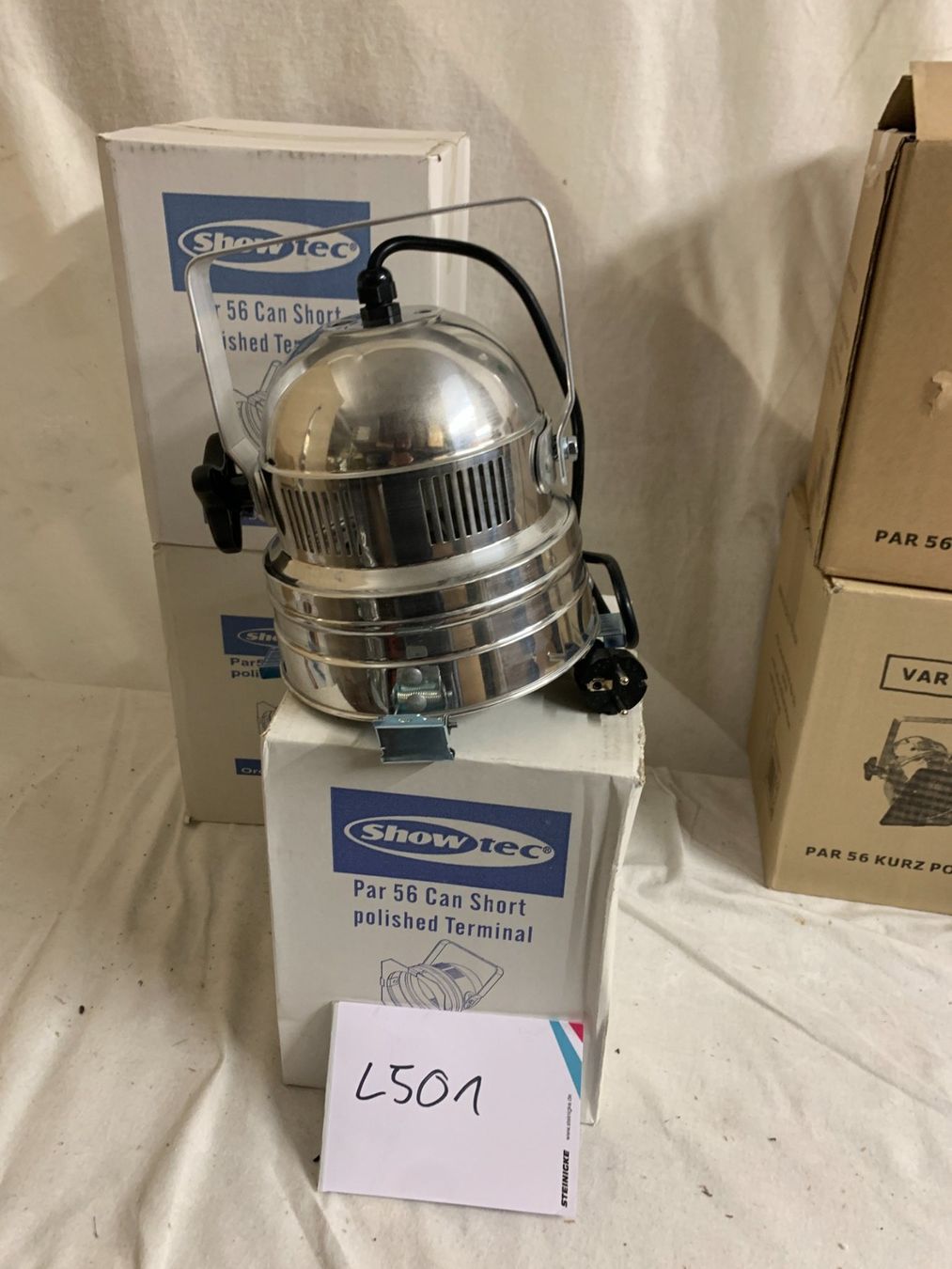 Lampade: 7x Par56 silber kurz (L501) – Nuovo e nell'imballaggio originale da Däniken SO venduto da Profog1 7