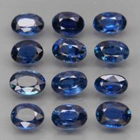Blauer Beryll LOT 2.97ct Oval VS-SI 12 Stück Brasilien