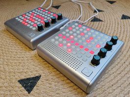 2x Think Geek Bliptronic 5000 Matrix Synths