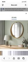 Ikea stockholm spiegel eiche 80cm