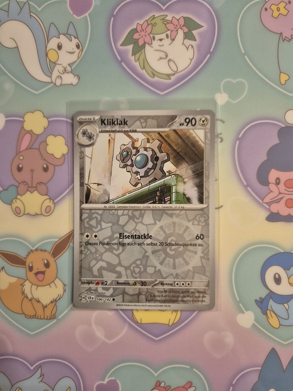 Pokémon Carte collezionabili: Kliklak Reverse Holo Pokemon SCR 100/142 DE – Nuovo (secondo la descrizione) da Altdorf UR venduto da Josi5588