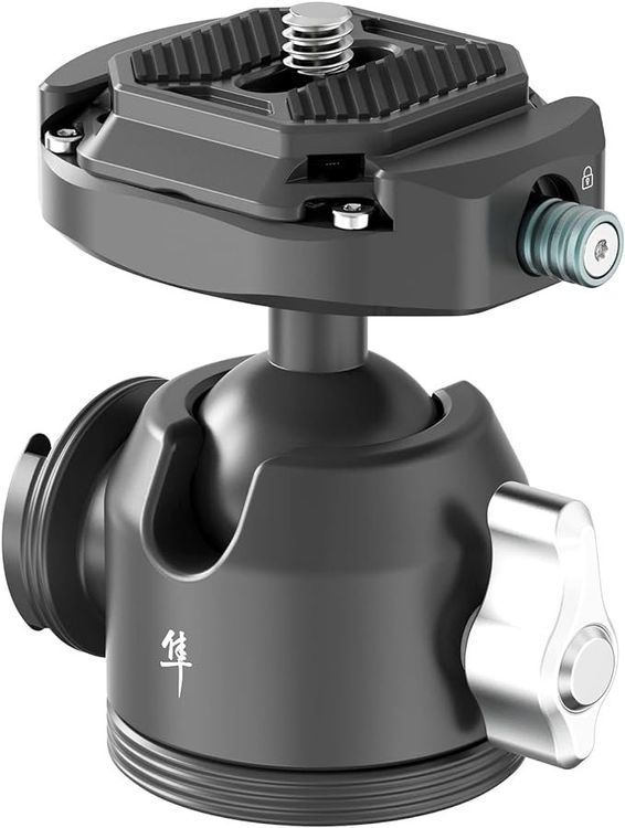 Rotule Gitzo GH1382TQD Série 1 - Quick Release D - Compatible Arca | Pour Trépied Photo Vidéo | Noir Aluminium - 3